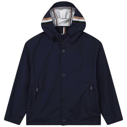 男童深蓝色夹克