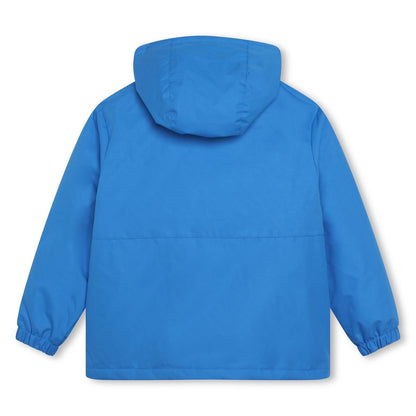男童蓝色拉链夹克