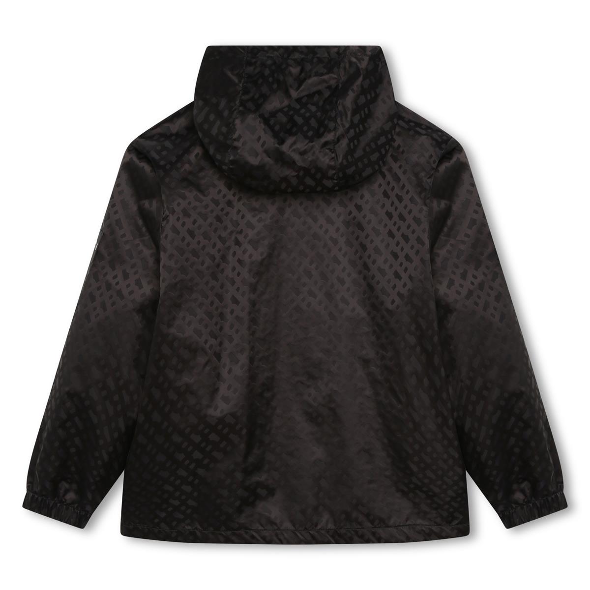 男童黑色拉链夹克