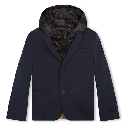 男童深蓝色西服