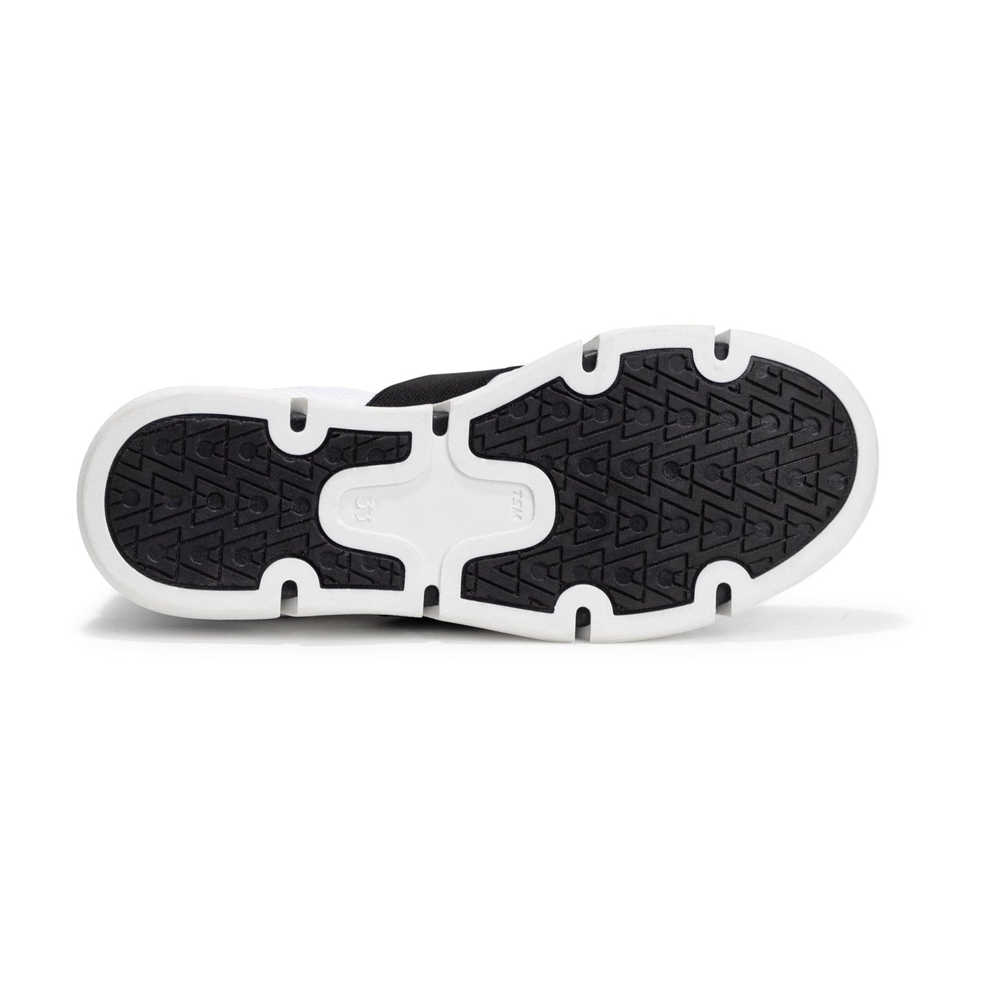 男童白色Logo运动鞋