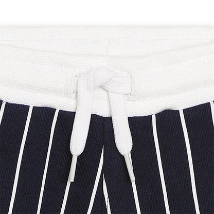 Baby Boys Navy Stripes Shorts
