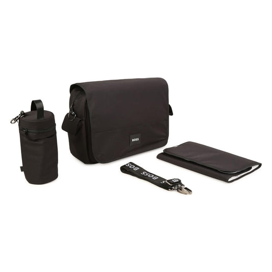 儿童黑色手提包(37x26x15cm)