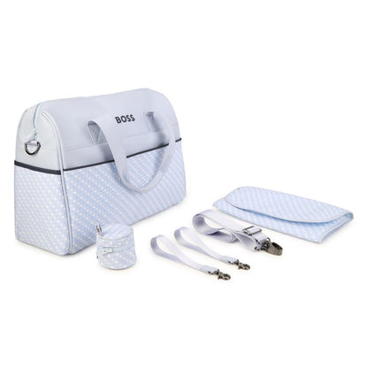 儿童蓝色Logo手提包(32x40x15cm)