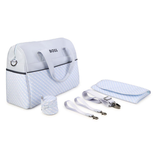 儿童蓝色Logo手提包(32x40x15cm)