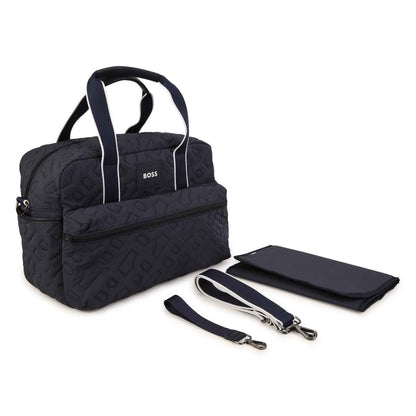 儿童蓝色Logo手提包(29x40x17cm)