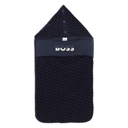 男婴蓝色棉睡袋