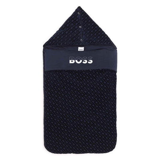 男婴蓝色棉睡袋