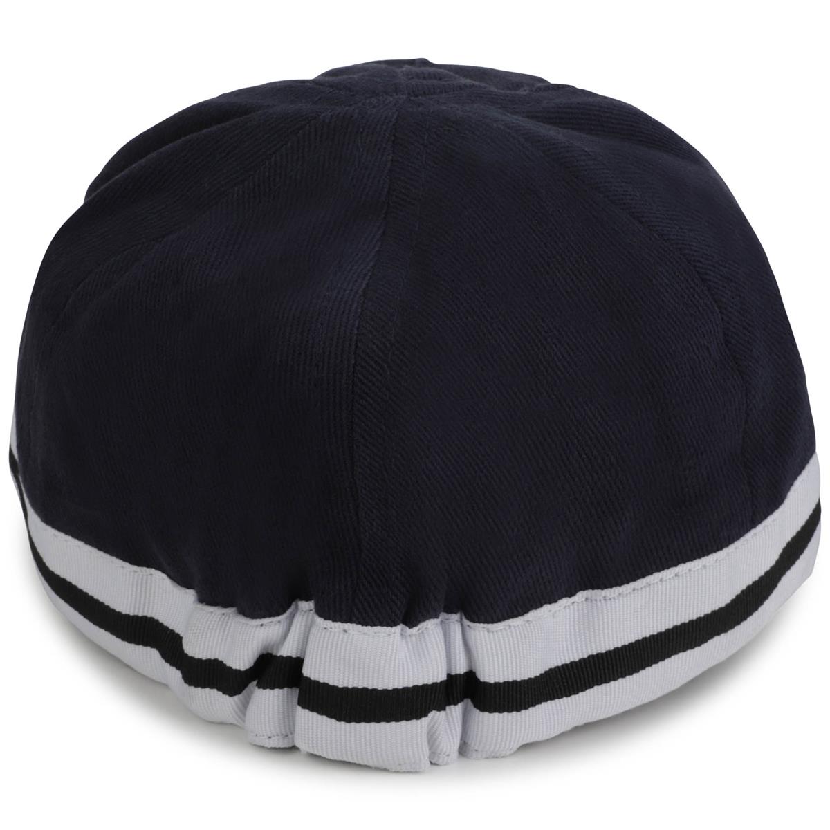 男婴蓝色Logo帽子