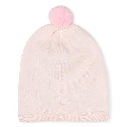 女童粉色Logo帽子