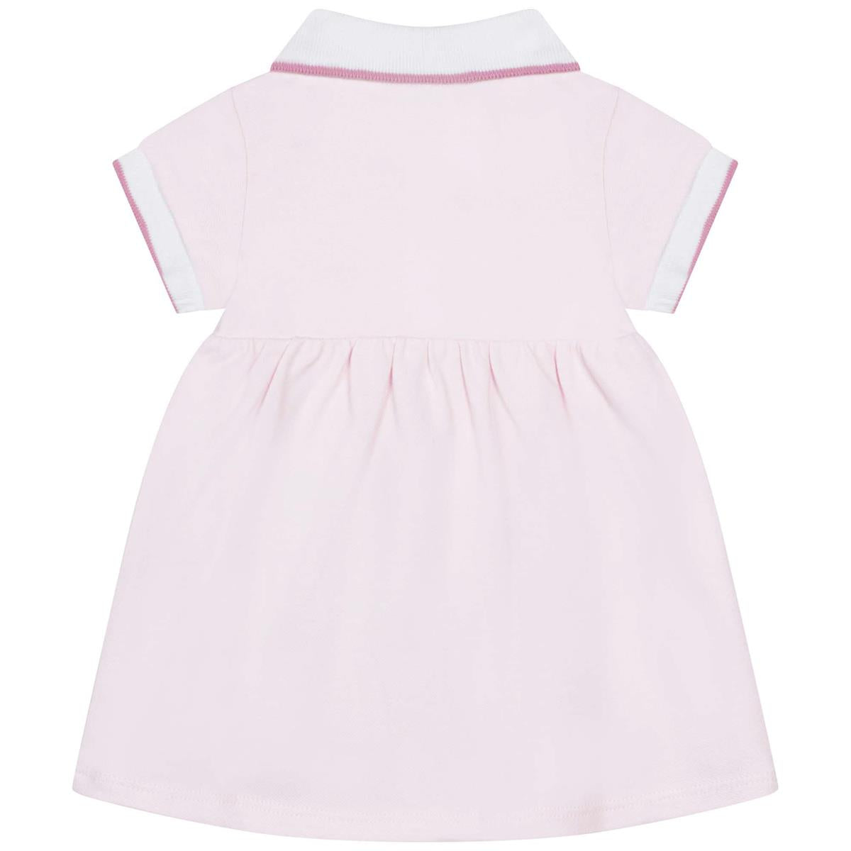 女婴粉色连衣裙