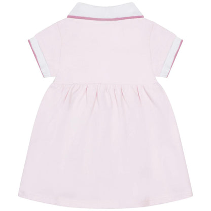 女婴粉色连衣裙