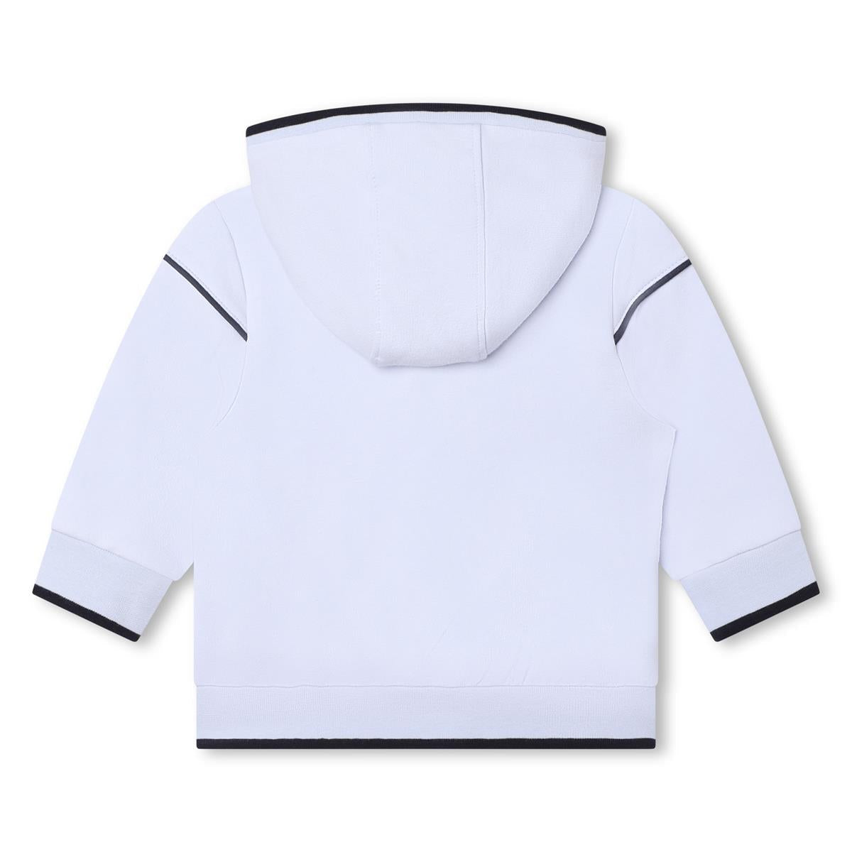 男婴浅蓝色拉链上衣