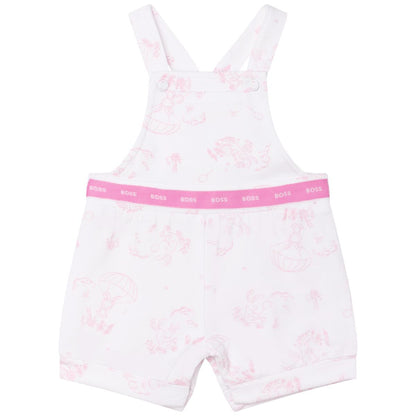 Baby Boys & Girls White Jumpsuit
