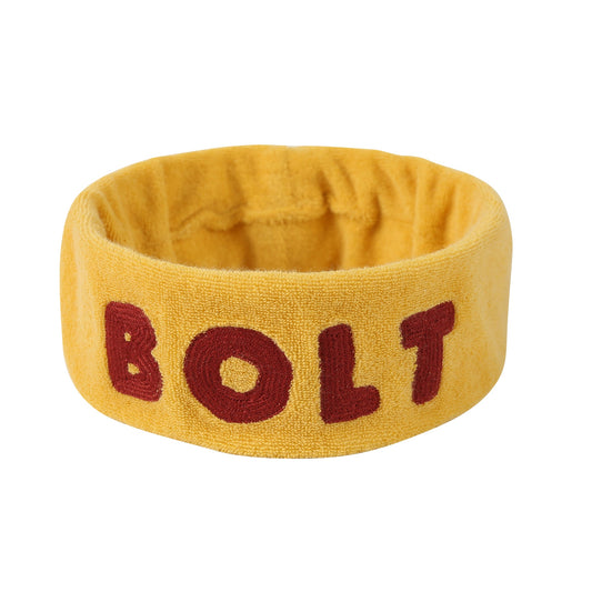 女童黄色棉发带