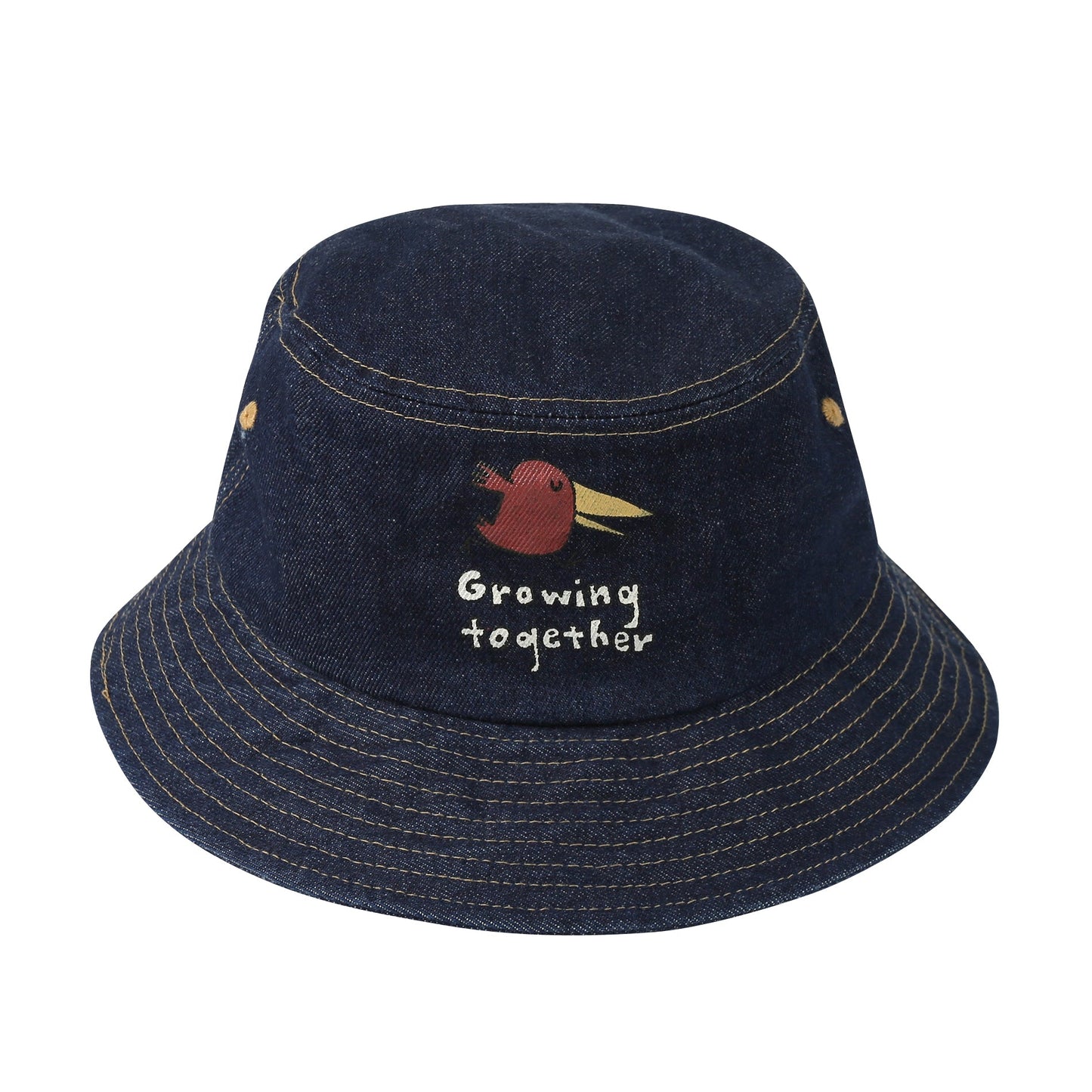 儿童黑色牛仔渔夫帽