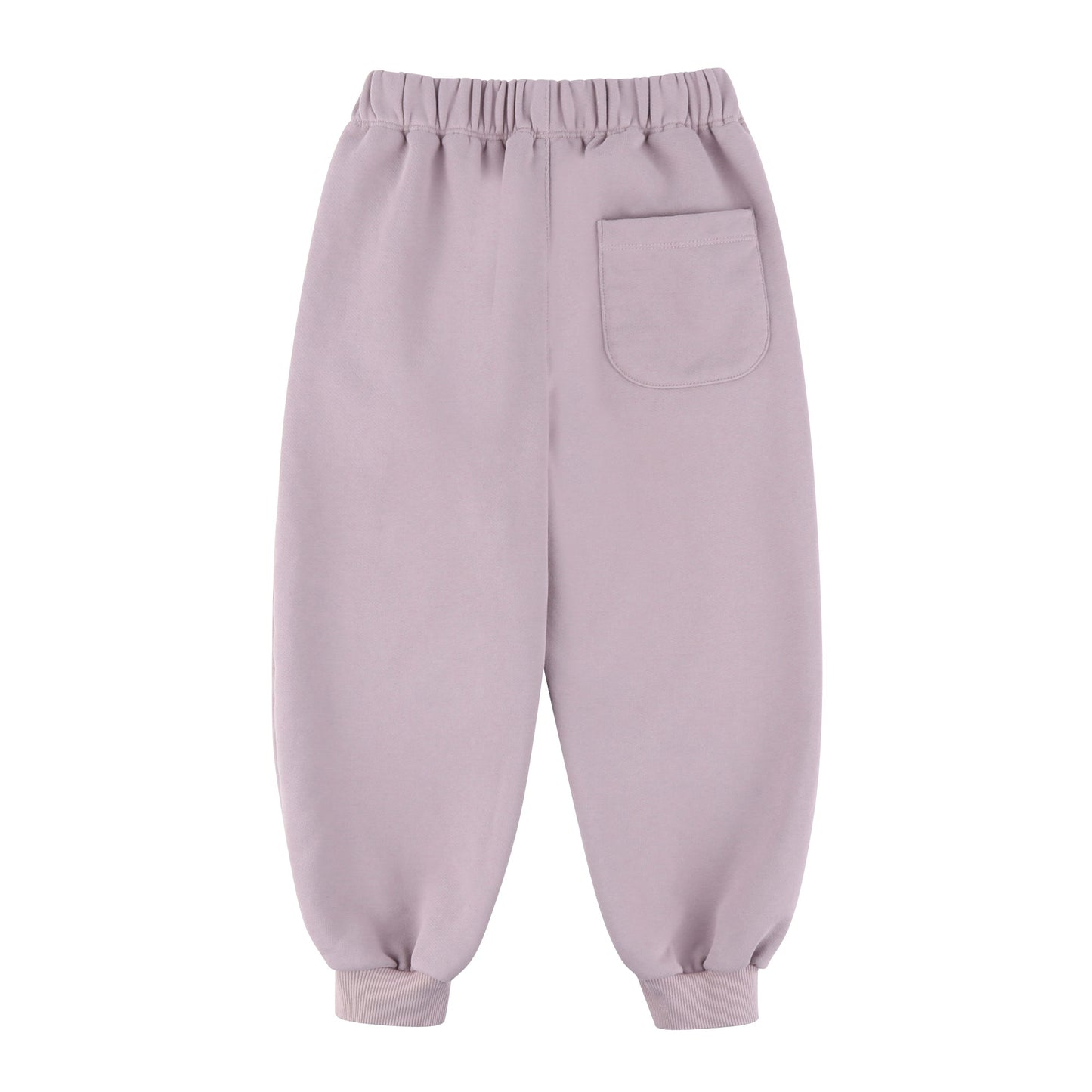 儿童紫色棉长裤