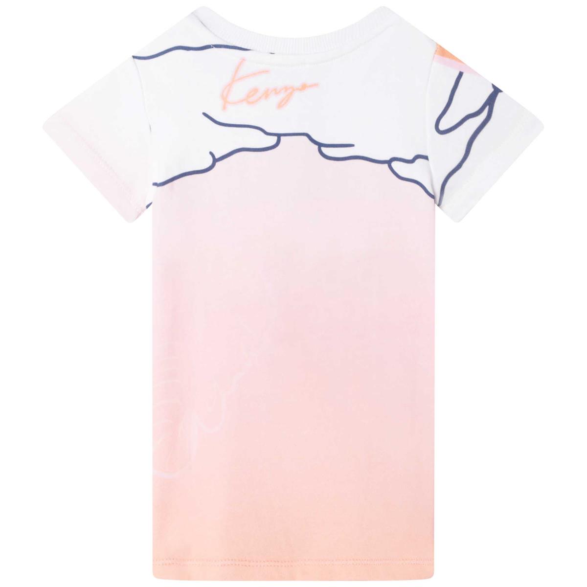 女婴粉色连衣裙