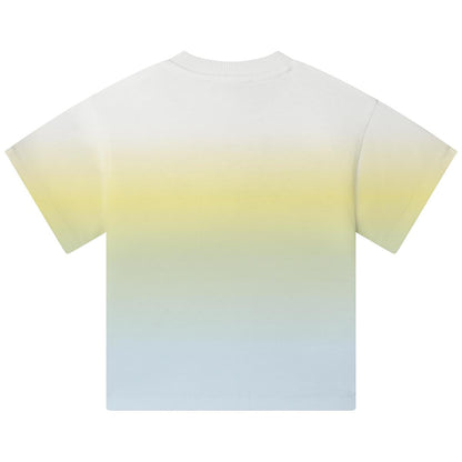 婴儿蓝色Logo T恤