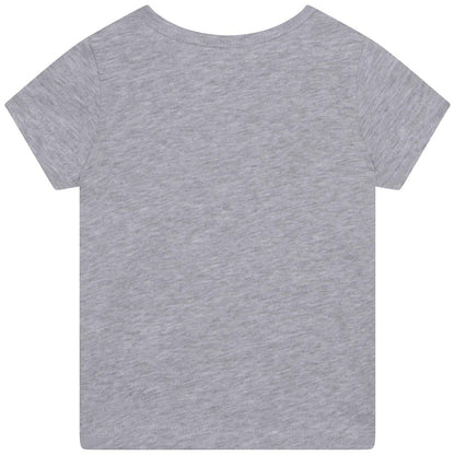 婴儿灰色Logo T恤