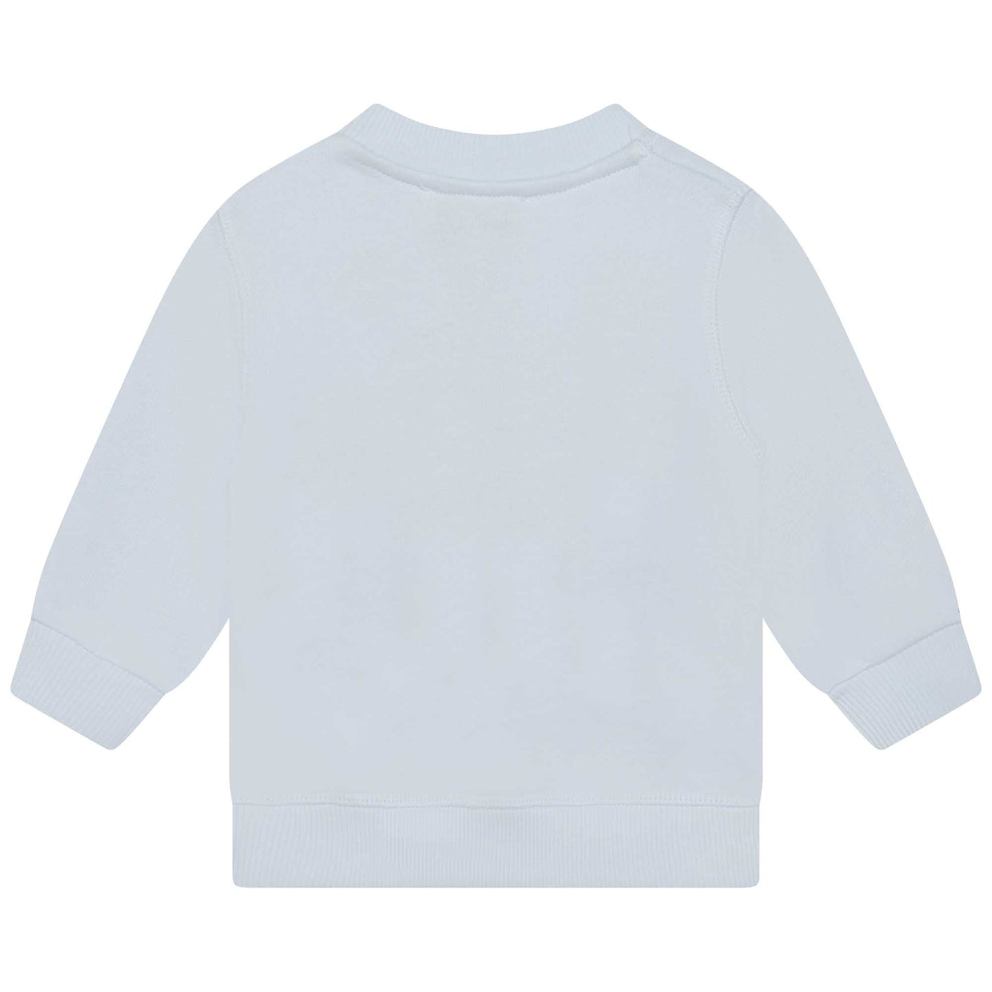 男婴浅蓝色虎头棉卫衣