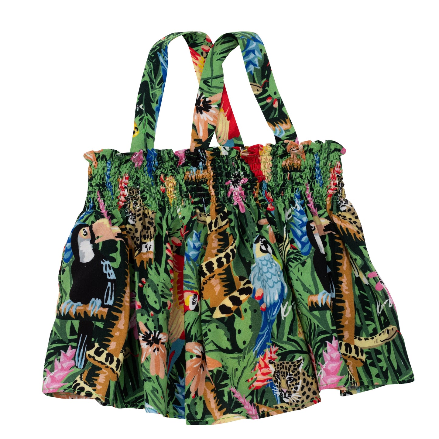 婴儿绿色印花套装