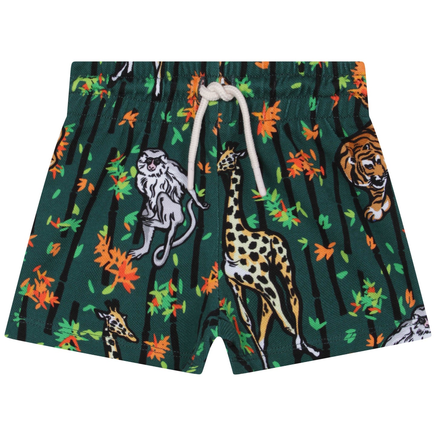 男婴白色Logo棉套装