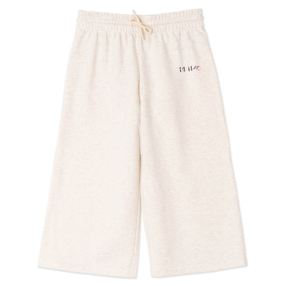 Girls Beige Cotton Trousers
