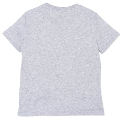 Girls Grey Elephant Cotton T-Shirt