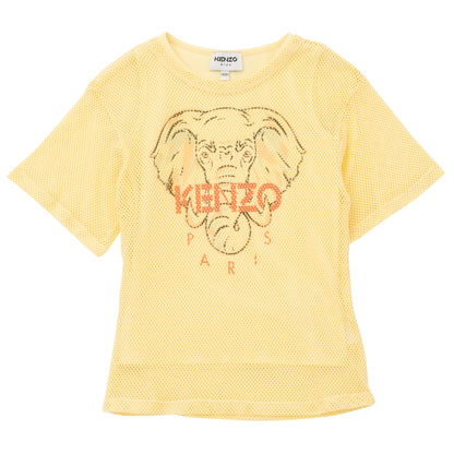 儿童黄色Logo背心套装