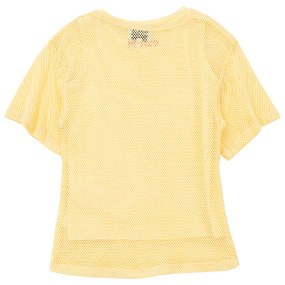 儿童黄色Logo背心套装