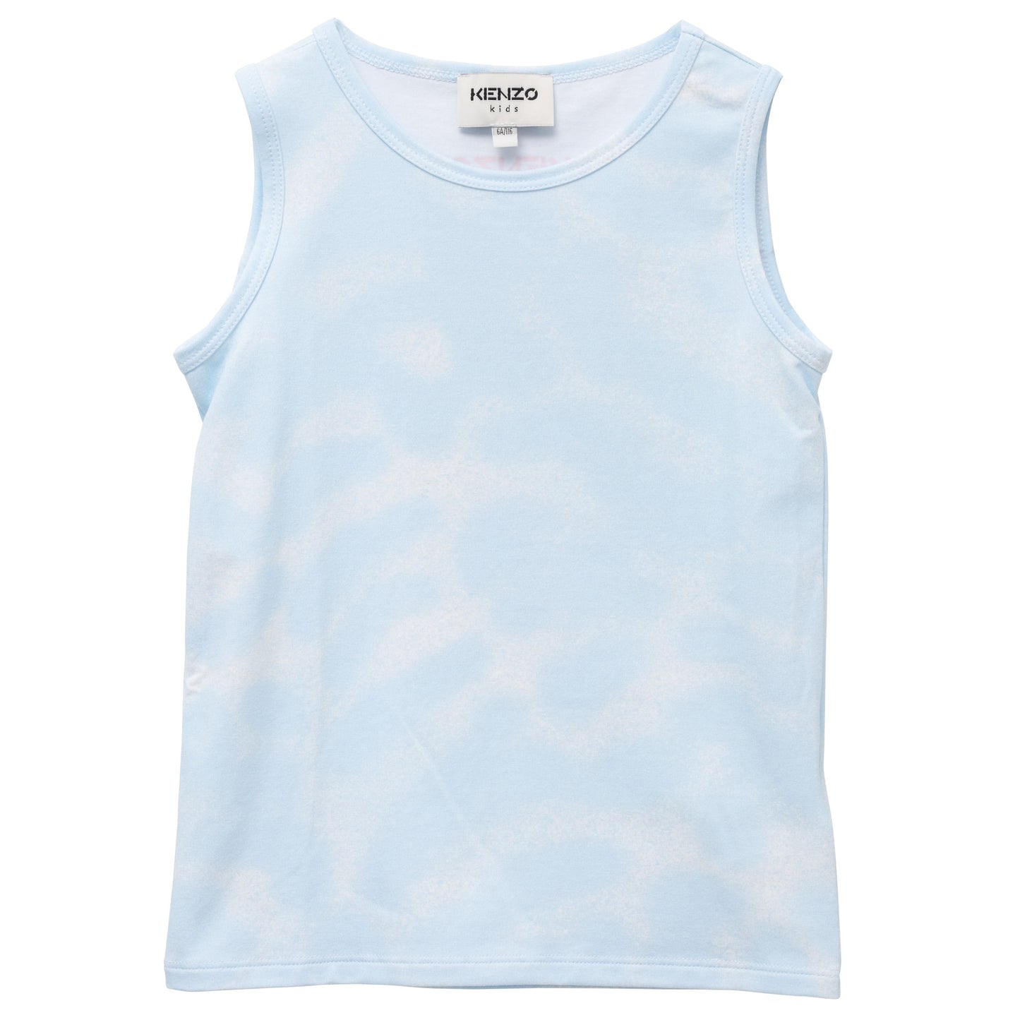 儿童蓝色棉背心套装