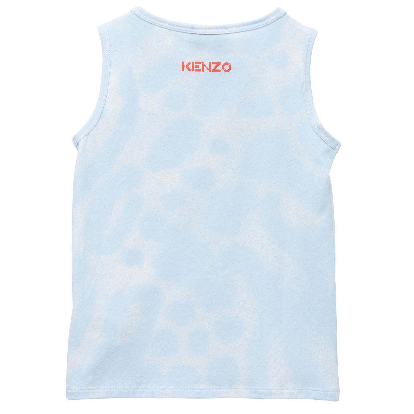 儿童蓝色棉背心套装