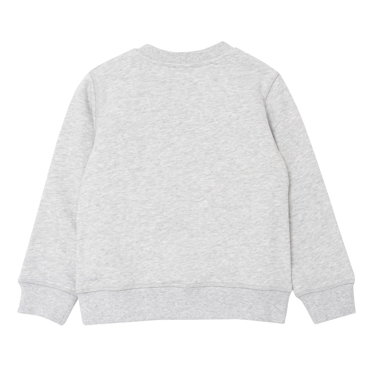 儿童灰色Logo卫衣