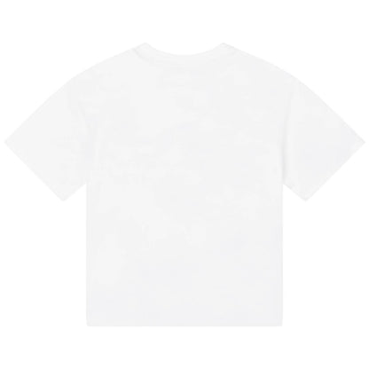 儿童白色Logo T恤