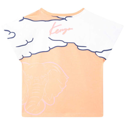 儿童黄色Logo T恤