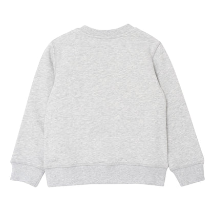 女童灰色虎头棉卫衣