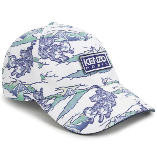 男童白色Logo棒球帽