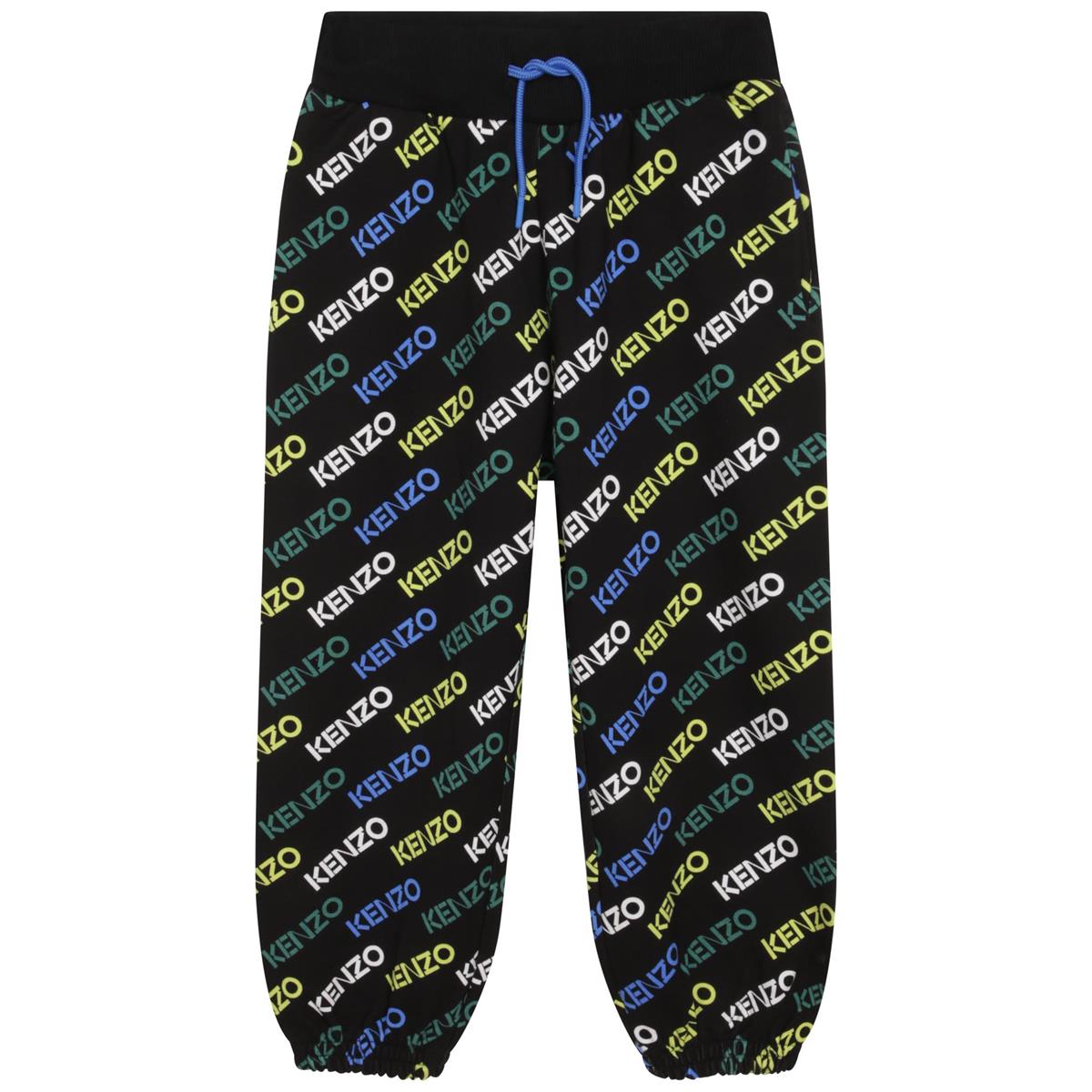 男童黑色Logo长裤