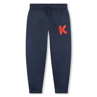 男童藏青色棉长裤