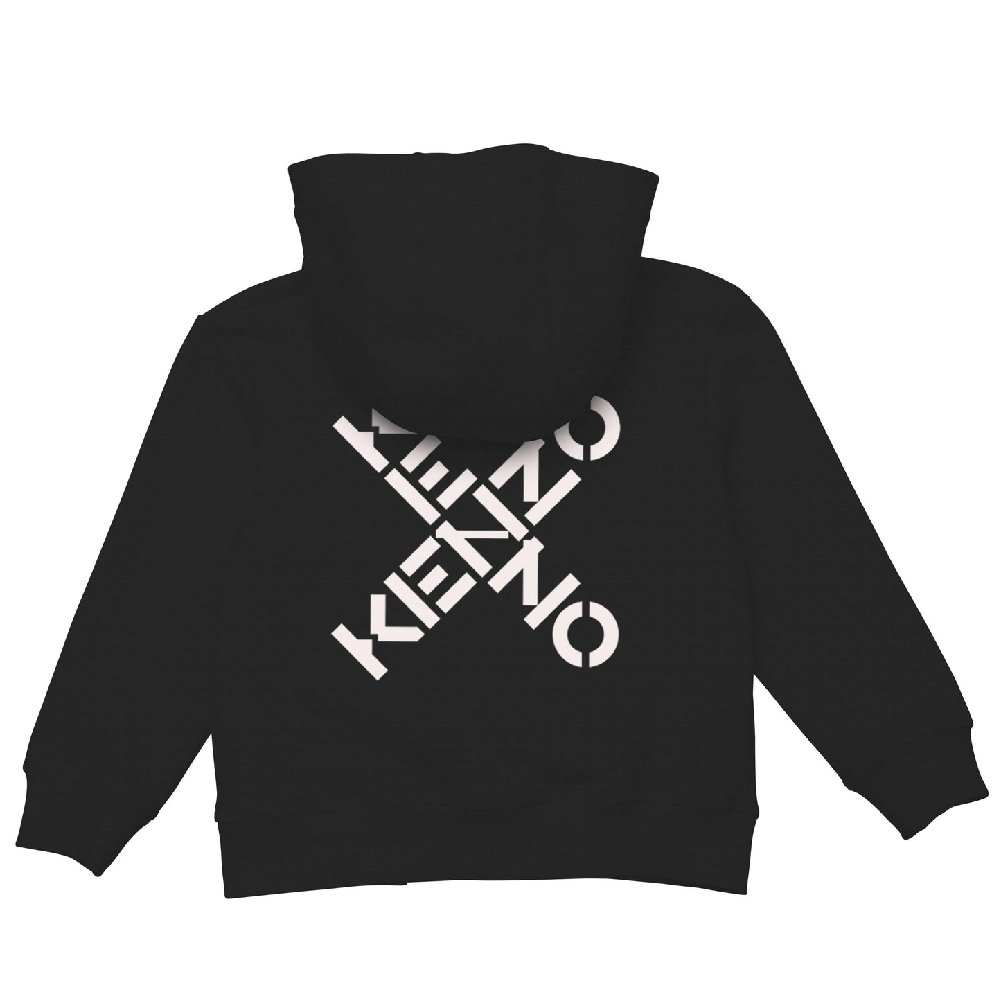 男童藏青色Logo拉链上衣