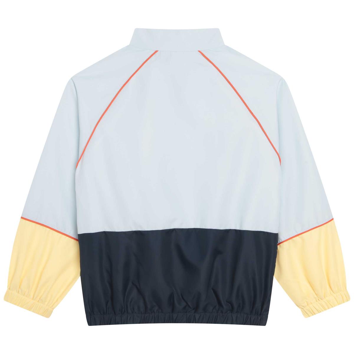 男童浅蓝色拉链上衣