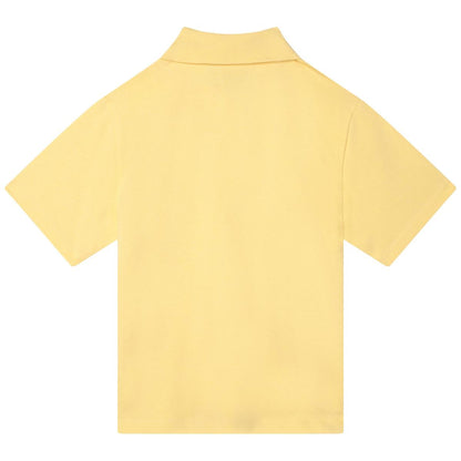 男童黄色Polo衫