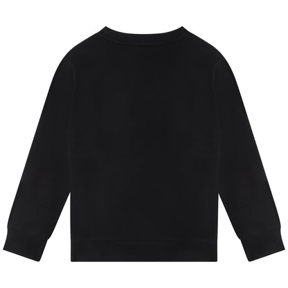 男童黑色虎头卫衣