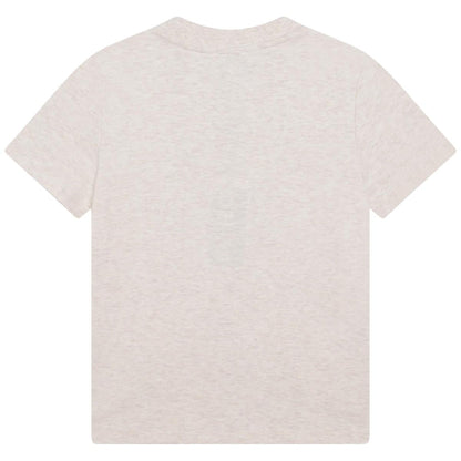 儿童米色Logo T恤