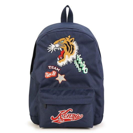儿童蓝色Logo背包