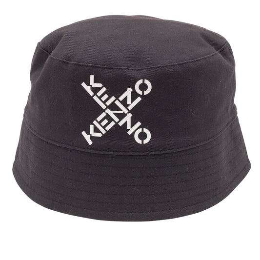 儿童深灰色Logo渔夫帽