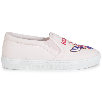 儿童粉色Logo板鞋