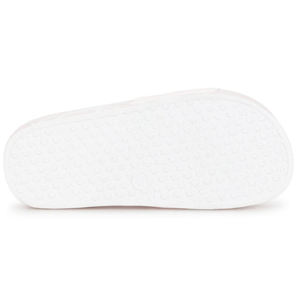 儿童粉色Logo凉鞋