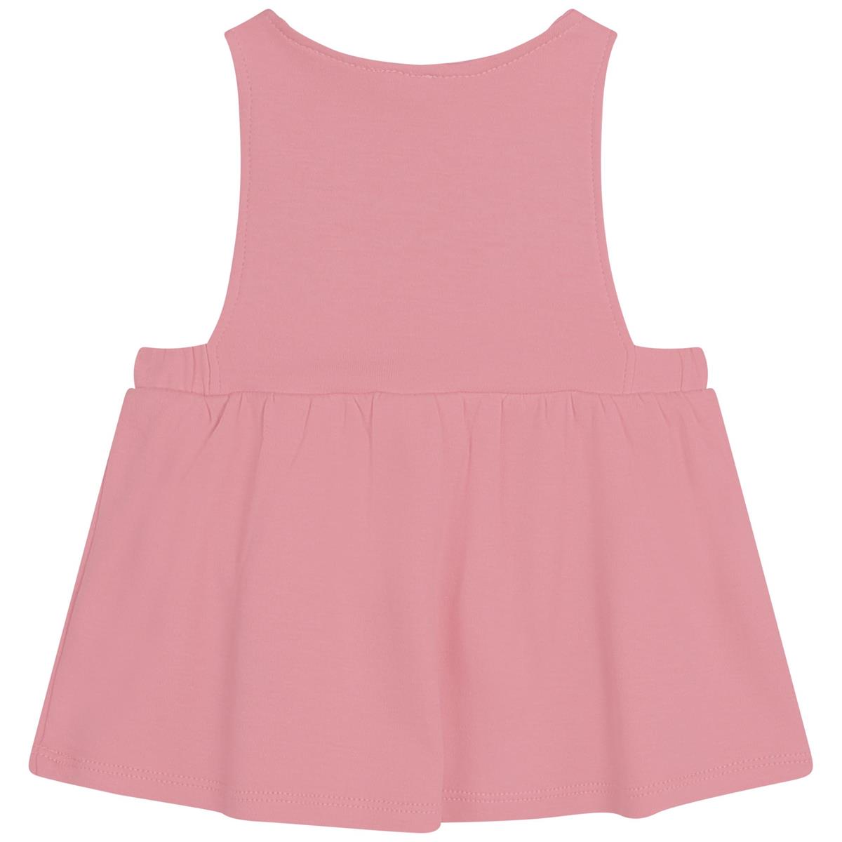 女婴粉色连衣裙